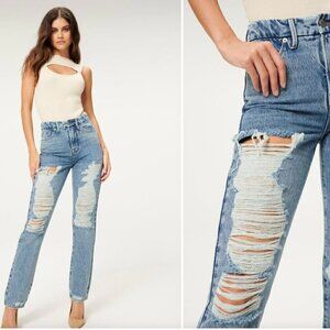 NWT Good American Good Boy 32" Inseam - Size 4/27